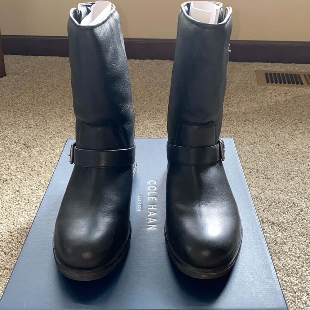 Cole Haan Moto Grand Waterproof Boot